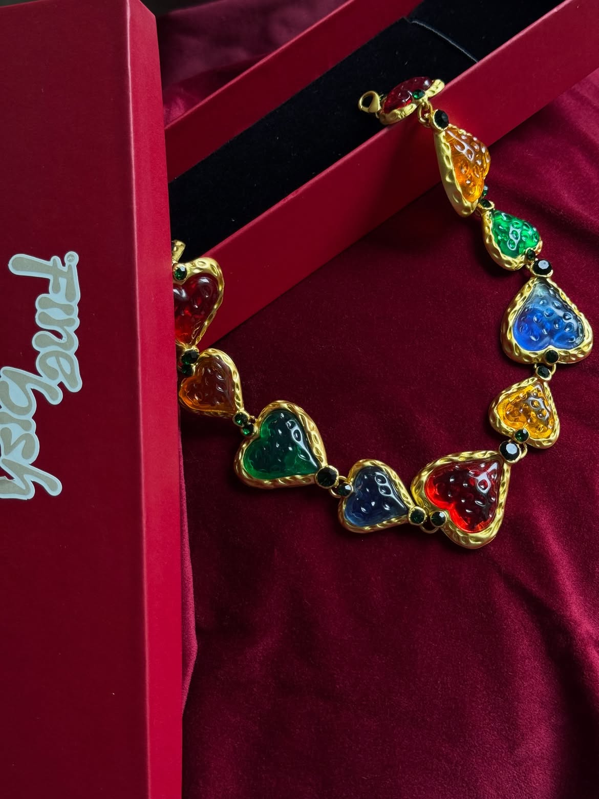 Chain of Hearts Necklace